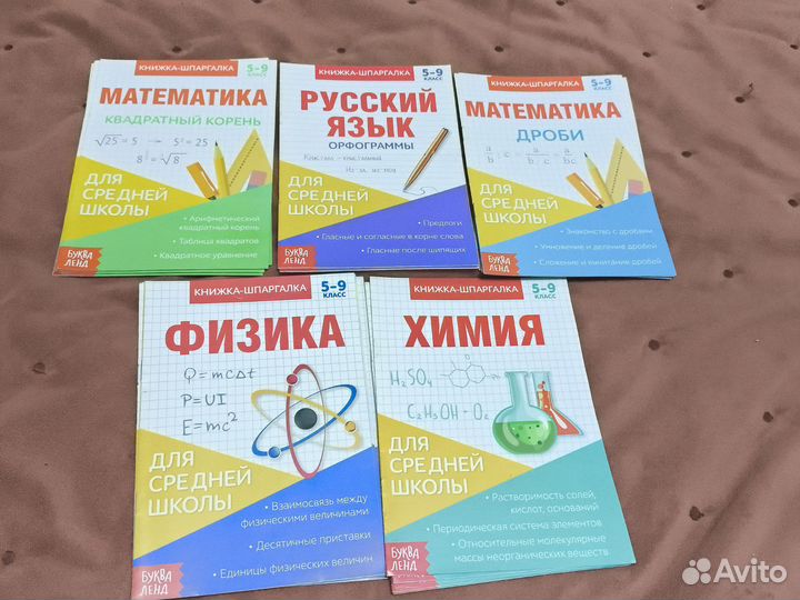 Книжки-шпаргалки