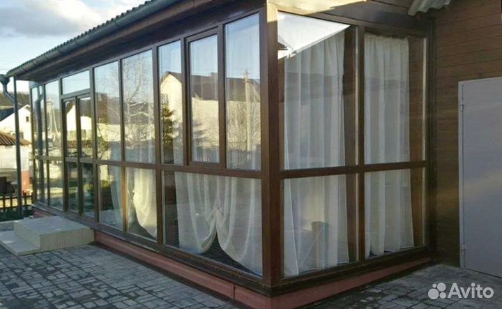 Остекление беседок террас веранд в Рассрочку