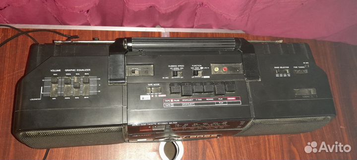 Магнитофон sharp WQ-T237Z