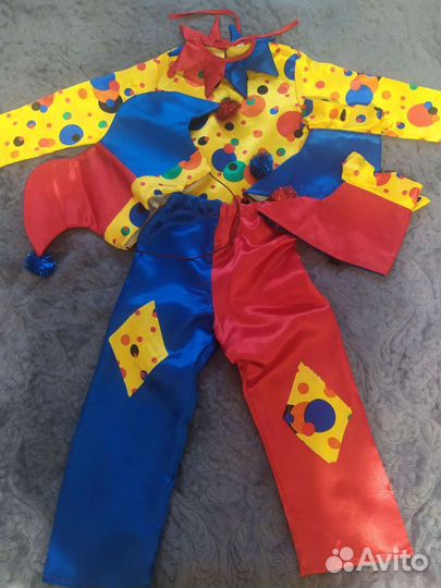 Костюм Петрушки на прокат