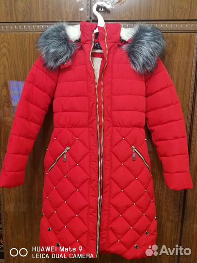 Пуховик женское зимнее