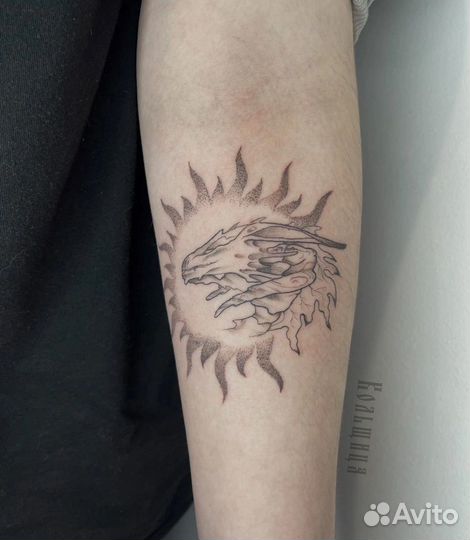 Тату в студии