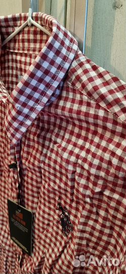 Рубашка в клетку женская