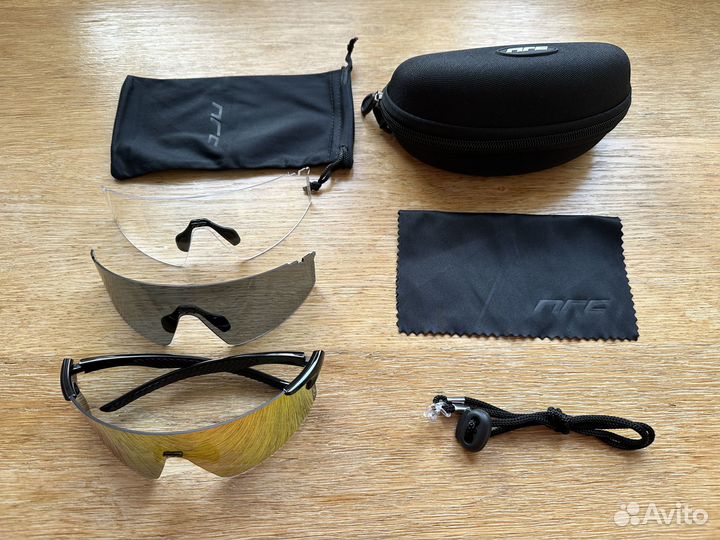 Спортивные очки 3 линзы NRC (бесплатная доставка)