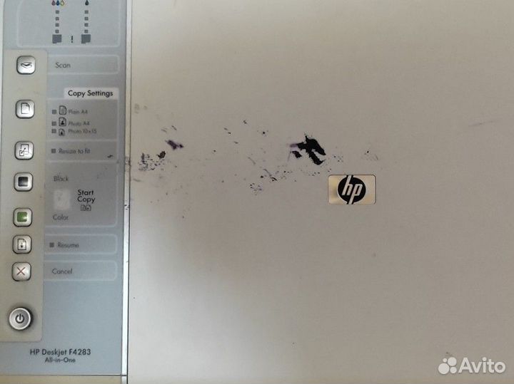 Цветной струйный принтер hp
