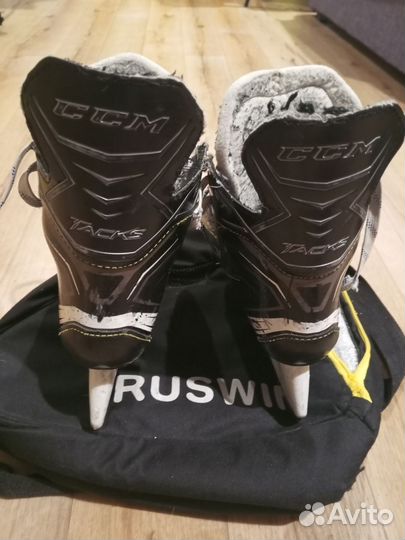 Коньки хоккейные ссм 38 размер