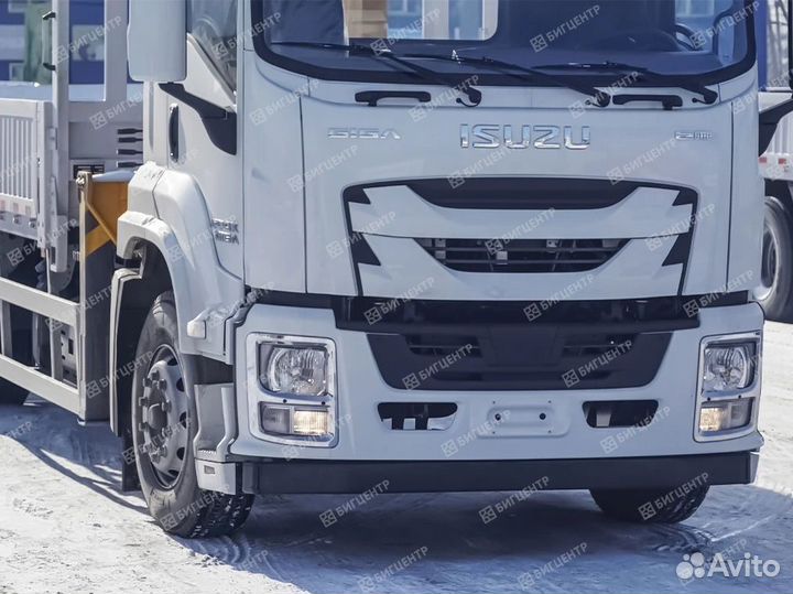 Бортовой грузовик Isuzu Giga (C-series) с КМУ XCMG, 2024