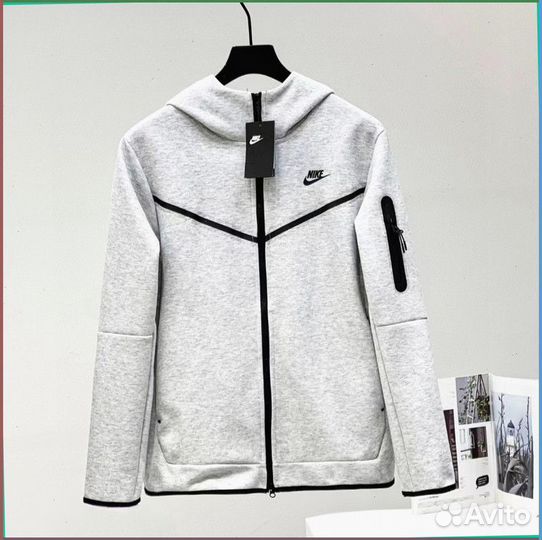 Зип худи Nike Tech Fleece (Art: 97990)
