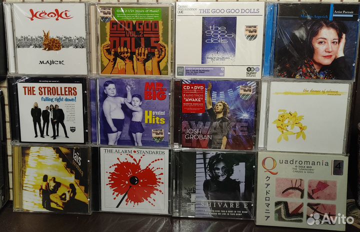 CD диски фирменные в ассортименте