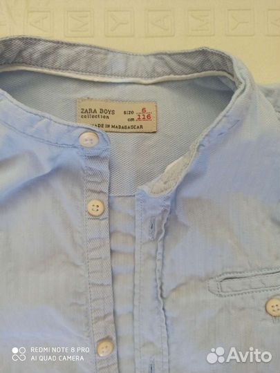 Рубашки на мальчика летние 116, 140