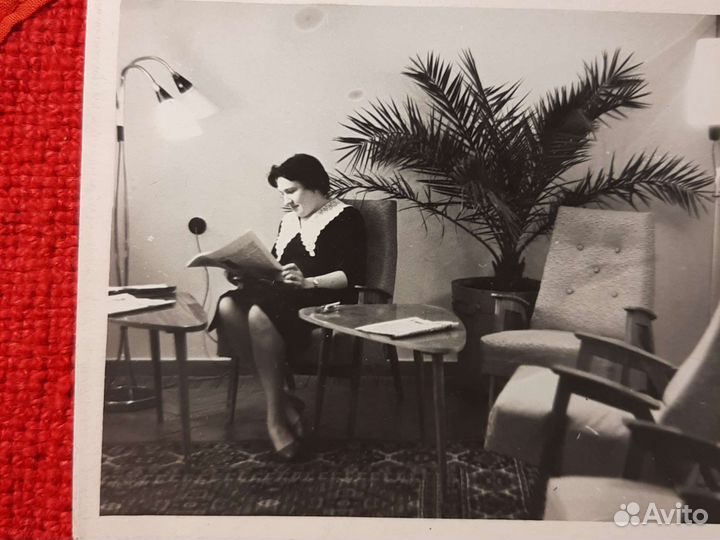 Фото / книголюбы шесть штук/ 1956г. СССР