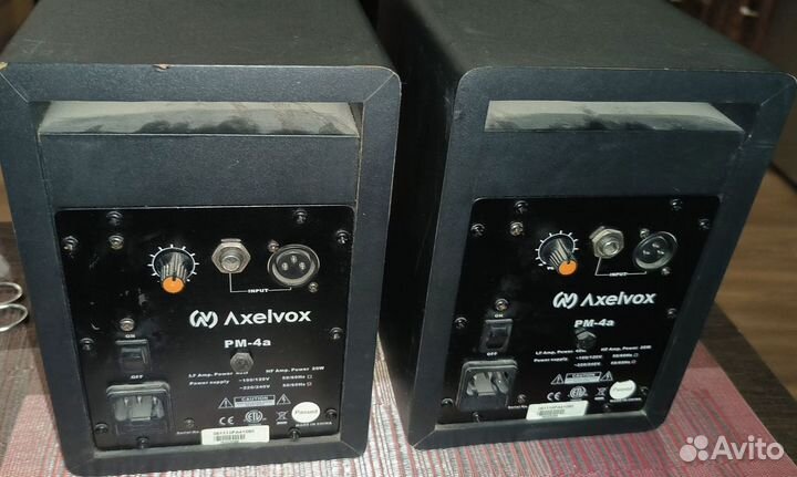 Активные студийные мониторы (пара) axelvox pm-4a