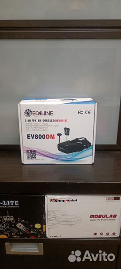 Абсолютно новый fpv шлем eachine ev800dm