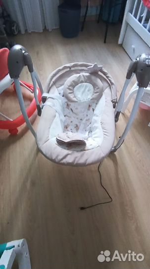 Электронные качели для новорожденных