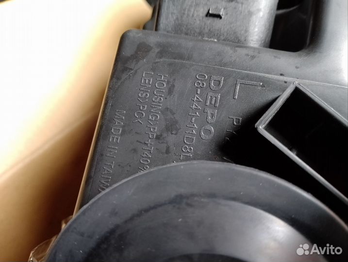 Левая фара фольксваген поло седан depo