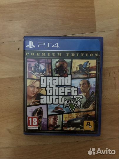 Gta 5 ps4 диск