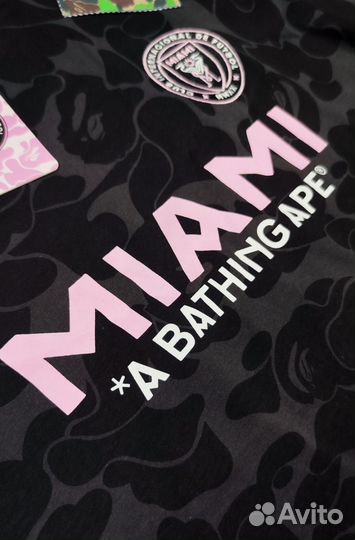 Футболка bape inter miami