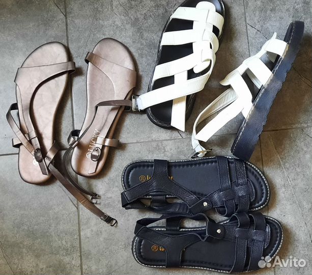 Сандалии новые пакетом 39 раз