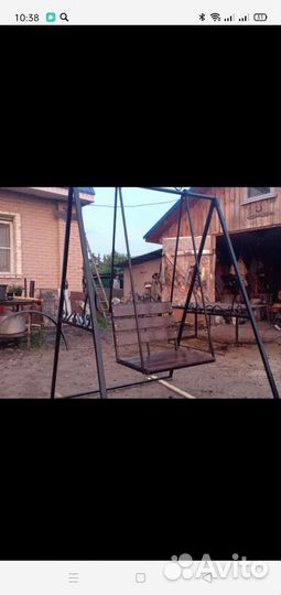 Садовые качели новые