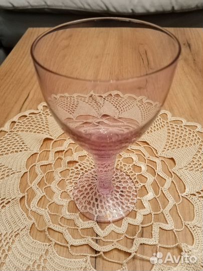 Бокалы и рюмки СССР цветное стекло