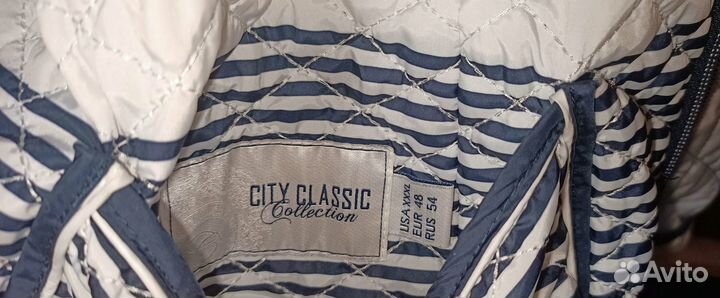 Куртка 54 двусторонняя City Classic