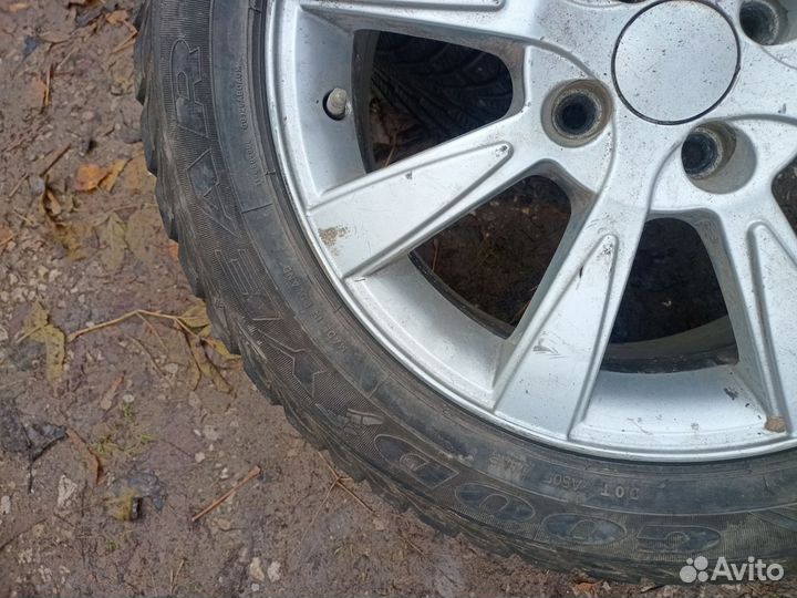 Диски с резиной 205 55 16 4x100 DIA 56,1 ET45