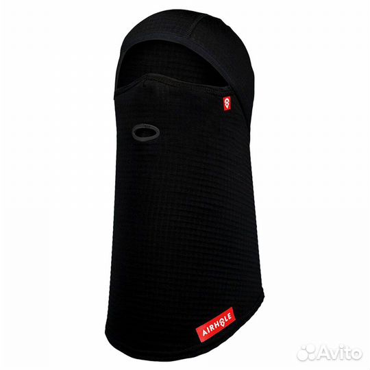 Балаклава airhole full hinge waffle knit black