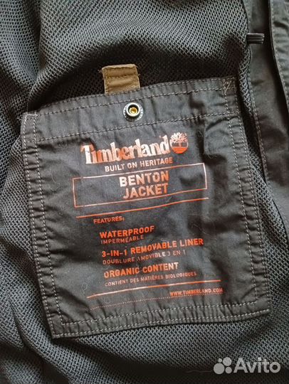 Куртка timberland 3 in 1 Benton jacket