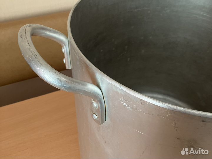 Кастрюля алюминиевая 30 литров СССР