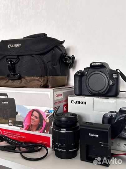 Фотоаппарат canon 1200d