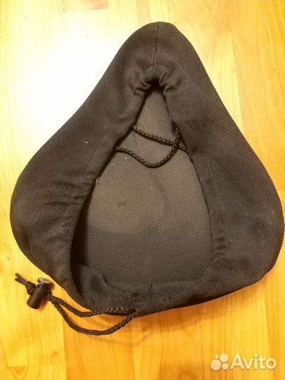 Седло на велосипед мягкое универсальное