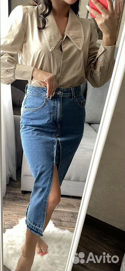 Джинсовая юбка