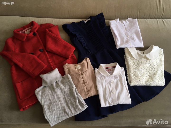 Пакет вещей на девочку рост 140 146