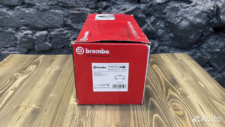 Тормозные колодки brembo porsche / VAG P65021