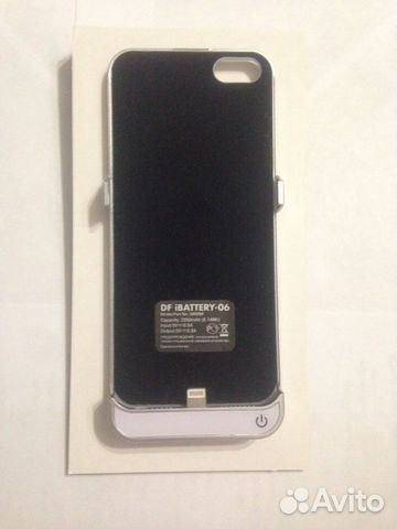 Аккумулятор-чехол для iPhone5/5s