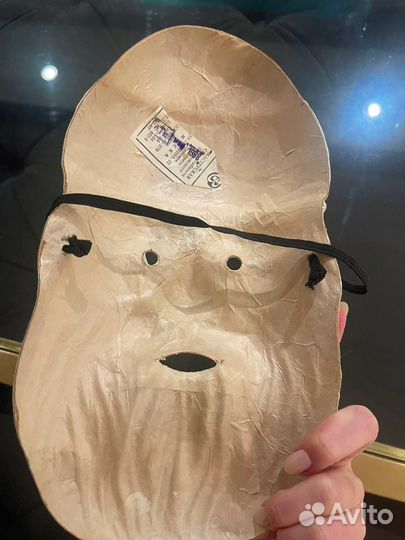 Маска деда мороза СССР