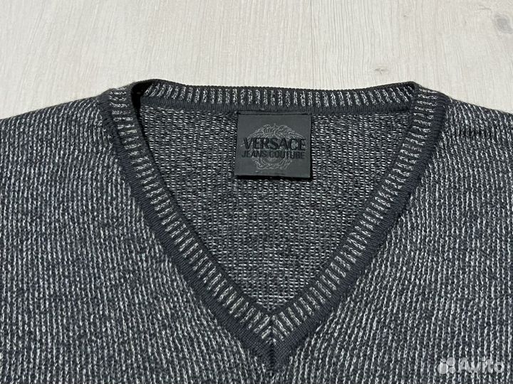 Versace свитер шерстяной мужской оригинал