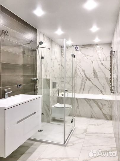 Ремонт ванной комнаты и санузла под ключ