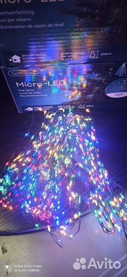 Гирлянда Lumineo из Micro-LED RGB