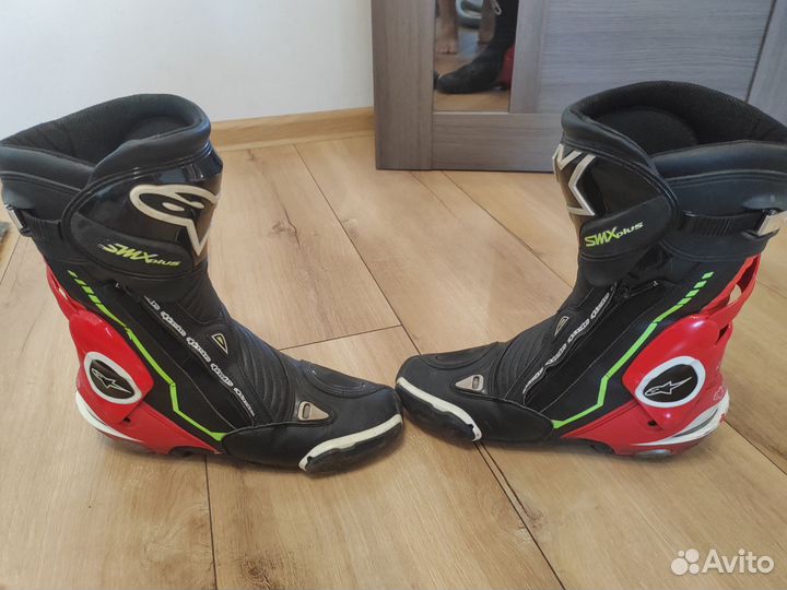 Мотоботинки alpinestars SMX plus 42размер