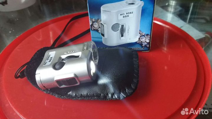 Микроскоп mini 60 Х с подсветкой