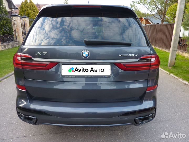 BMW X7 3.0 AT, 2021, 94 500 км