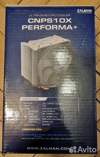 Кулер Zalman cnps10X Performa+