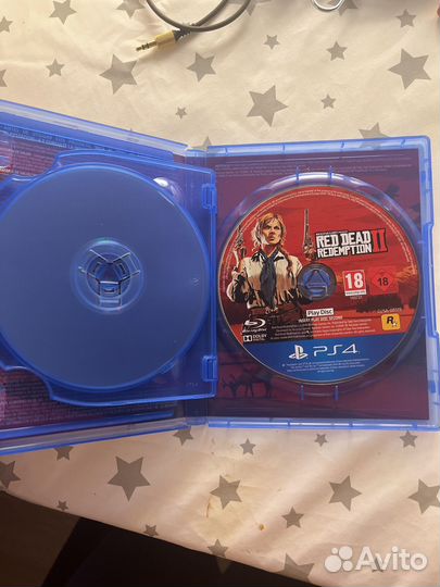 Red dead redemption 2 ps4 диск