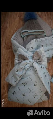 Конверт на выписку зимний