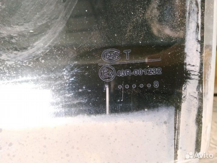 Стекло заднее левое Заз Сенс T100 1.3 2008