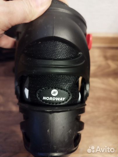 Коньки nordway детские раздвижные размер 36 41