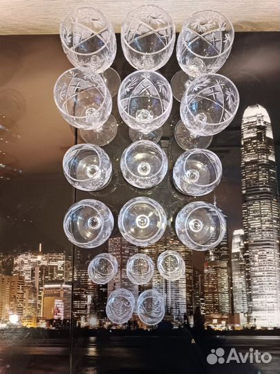 Фужеры хрустальные СССР