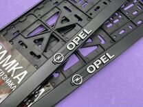 Рамка для номера Opel 2 шт эмблема Опель