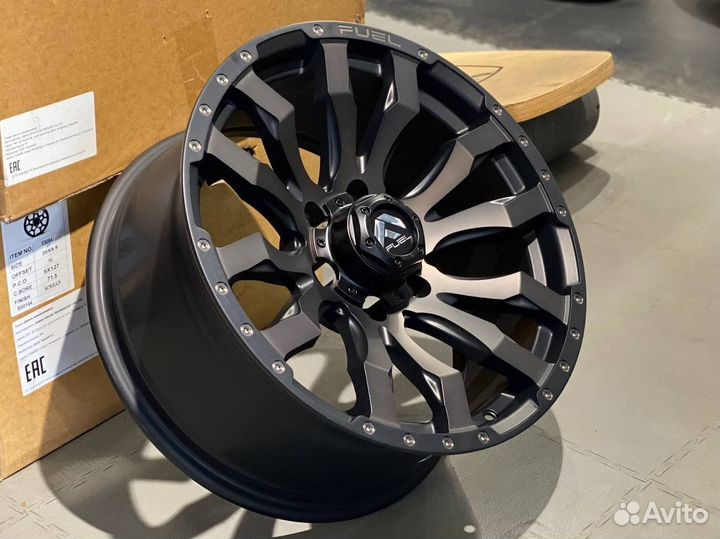 Диски r18 Toyota Prado Mitsubishi Lexus fuel blitz